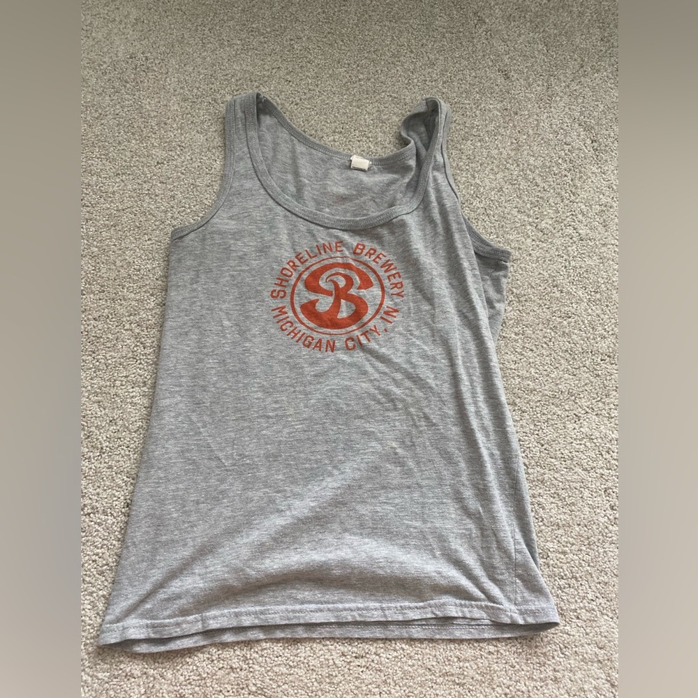 Gray Shoreline Brewery Tank